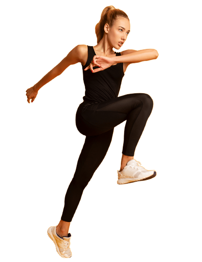 girl running